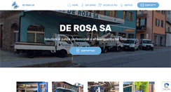 Desktop Screenshot of derosa-sa.ch