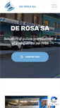 Mobile Screenshot of derosa-sa.ch